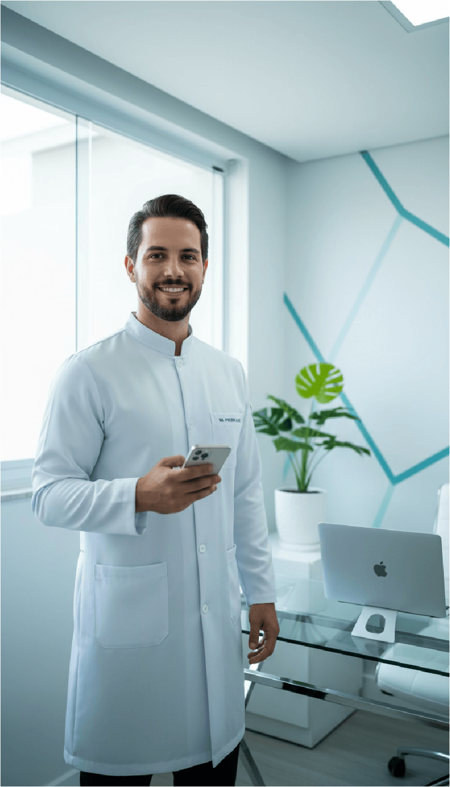 Dr. Enzo — médico com posicionamento digital estruturado